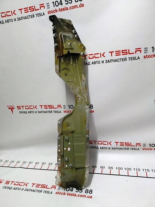 Четверть передняя левая полка крыла (пистолет) в сборе (с повреждениями) Tesla model S, REST 1477323 Київ - зображення 2