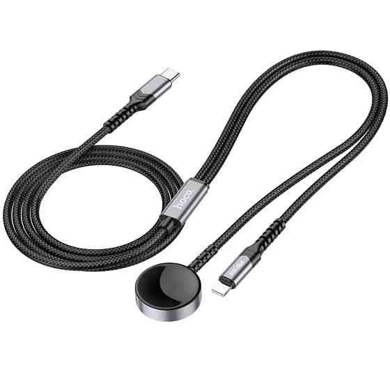 Дата кабель Hoco CW54 2in1 Type-C to iWatch/Lightning 2.5W (1.2m) Херсон