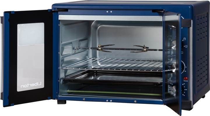 Електродуховка Liberton LEO-600 1900 Вт dark blue Київ - зображення 2