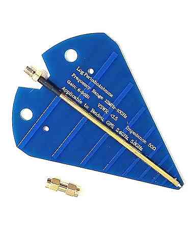 Уценка. Антенна UWB 13MHz-10GHz 6-9dBi. до 30W. Нужна быстрая доработка. Читайте описание. (10735) Днепр