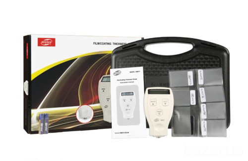 Цифровой толщиномер лакокрасочных покрытий Fe/nFe, 0-1800мкм BENETECH GM211 Харьков - изображение 5