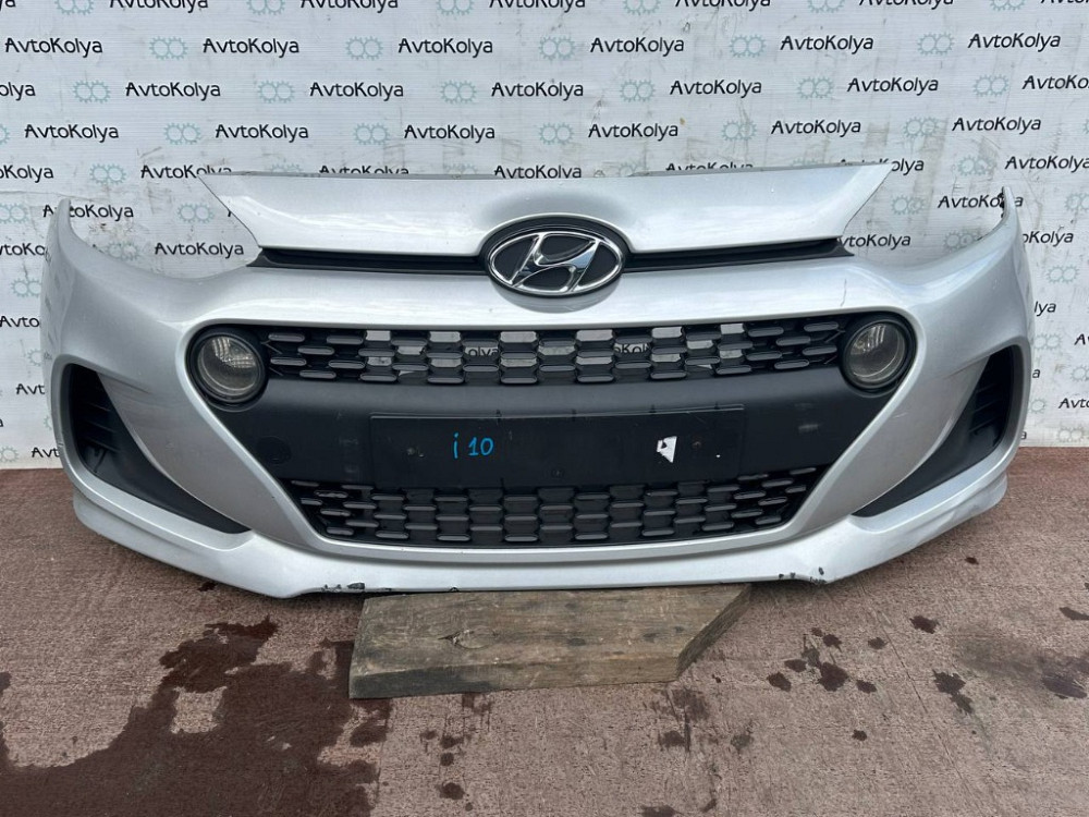 Бампер передний Hyundai i10 2016-2019 рестайлинг Ковель - изображение 1