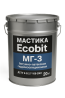Мастика бітумно-латексна для гідроізоляції МГ-3 Ecobit ДСТУ Б В.2.7-108-2001 20 кг Дніпро
