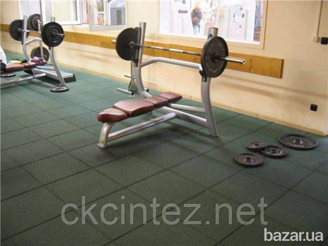 Резиновая плитка 500x500 мм, 50 мм Київ - зображення 4