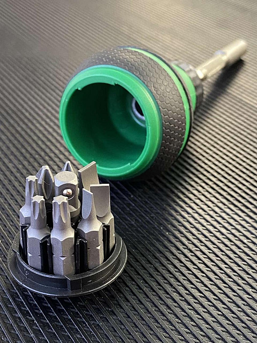 Трещоточная отвертка-мини TOPTUL 9-в-1 GAAR1101 Харків - зображення 5