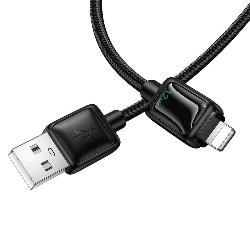 Дата кабель Hoco U146 Mundo USB to Lightning 12W (1.2m) Херсон - зображення 7