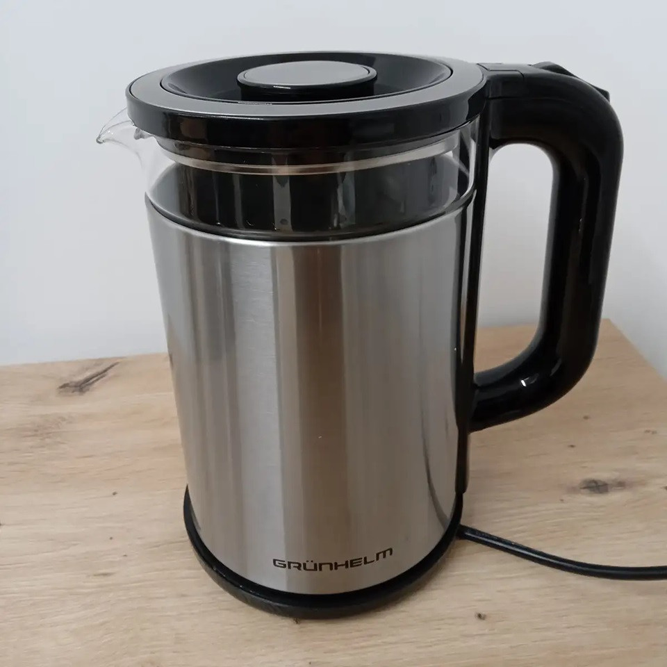 Электрочайник Grunhelm EKG-2401S 1.8 л серебристый Киев - изображение 5