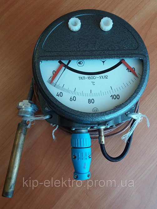 Термометр манометрический ТКП-160Сг (ТКП-160Сг-УХЛ2, ТКП-160, ТКП160Сг, ТКП-160-Сг, ТКП160-Сг, ТКП) Киев - изображение 2