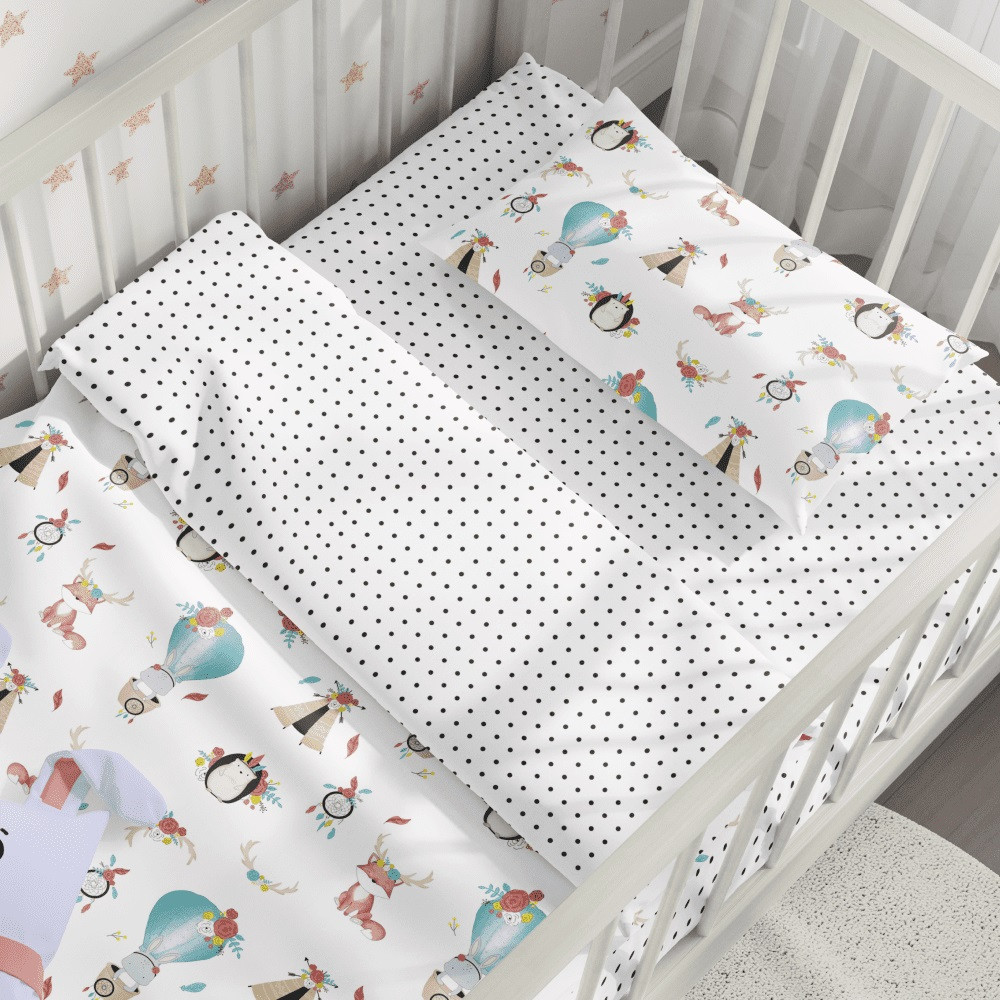 Дитячий комплект ТЕП Тепік Лісові звірята 2-04000-27370 140х105 см Київ - зображення 1