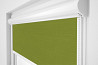 Рулонна штора Rolets Льон 2-7383-550 55x170 см закритого типу Оливкова Київ