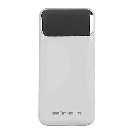 Повербанк Grunhelm GP-20WQC 20000 mAh белый Киев