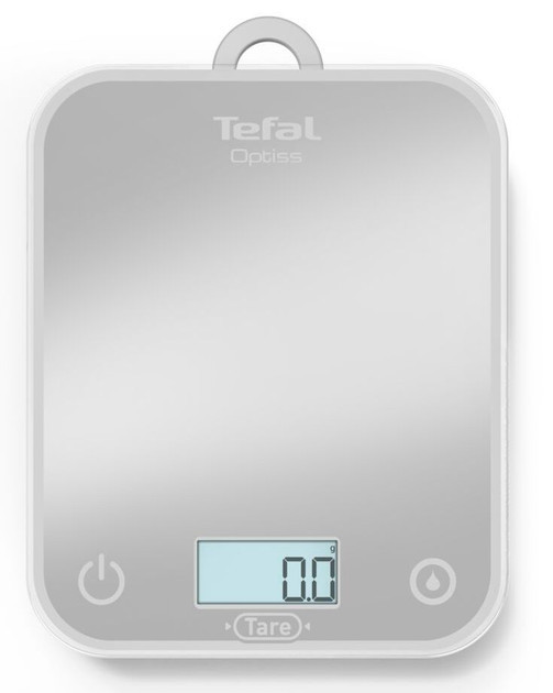 Весы кухонные Tefal Optiss BC50U4V0 5 кг серебристые Київ - зображення 4