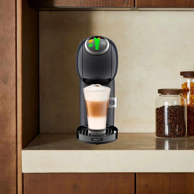 Кофеварка капсульная Krups Dolce Gusto Genio S Plus KP340B10 15 Бар серая Киев - изображение 7