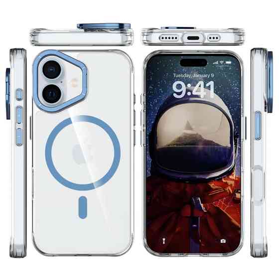 Чехол TPU Space Case Apex with MagSafe для Apple iPhone 16 (6.1") Херсон