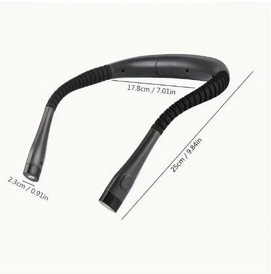 LED-ліхтарик на шию, акумуляторний, час роботи до 10 годин Київ - зображення 5