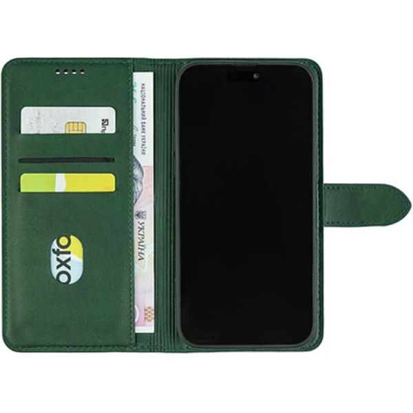 BoxFace  Чохол-книжка Crazy Horse Clasic для Xiaomi Redmi Note 17 Dark Green (Front) Харьков - изображение 3