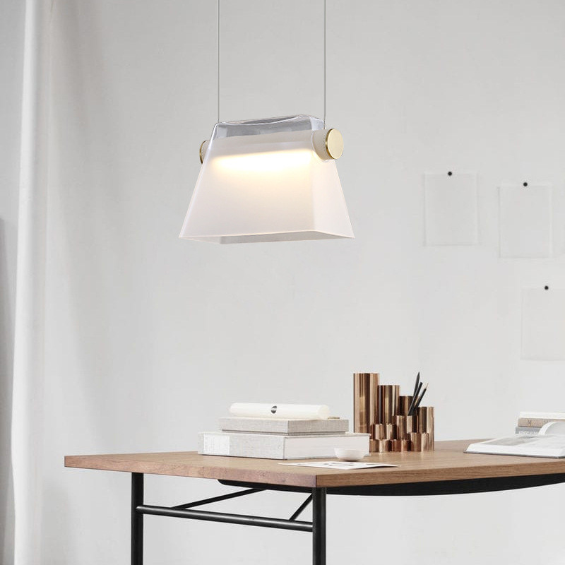 Люстра стельова LED CO7-FR-k Білий 30-150х21х10 см. Київ - зображення 1