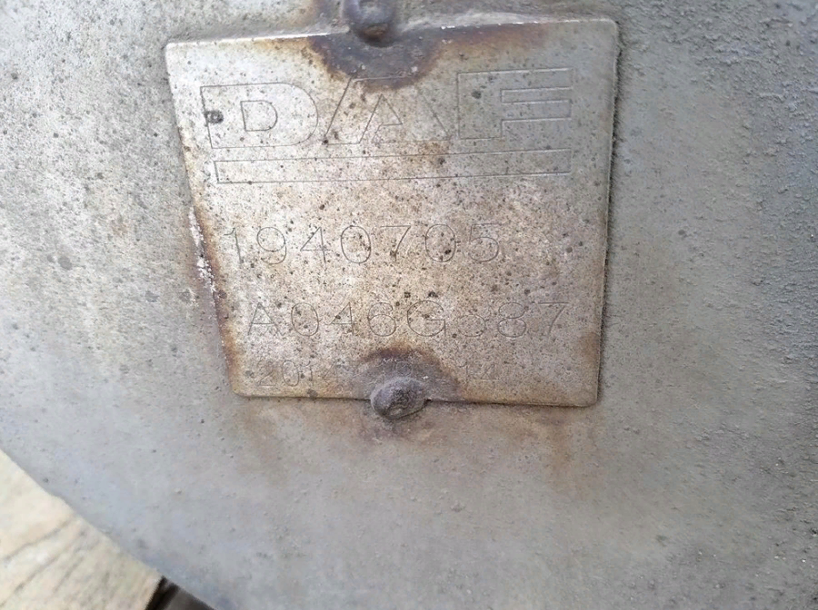 1940705 Защита дифузора сажевого фильтра DAF XF 106 Euro 6 Львов - изображение 4