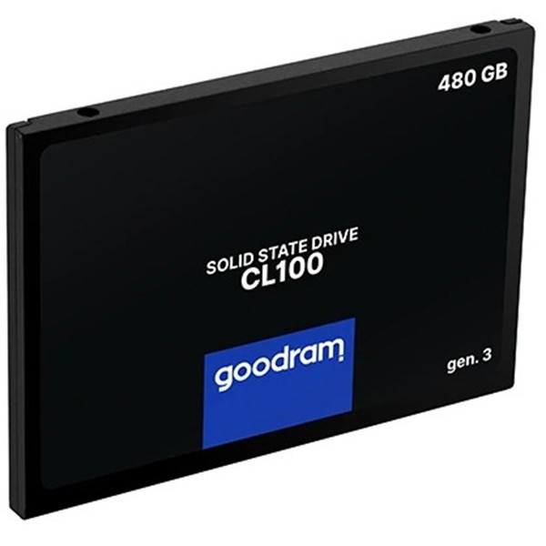 Накопичувач SSD 480GB Goodram CL100 GEN.3 2.5" SATAIII TLC (SSDPR-CL100-480-G3) (Код товару:43152) Харків - зображення 2
