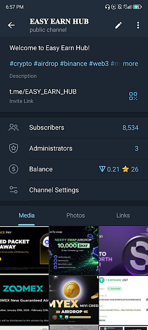 Telegram-канал EASY EARN HUB Київ - зображення 1