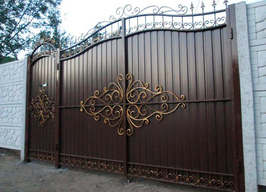 Ворота. Въездные ворота. Распашные ворота. Откатные ворота. Автоматические ворота. Кривий Ріг - зображення 2