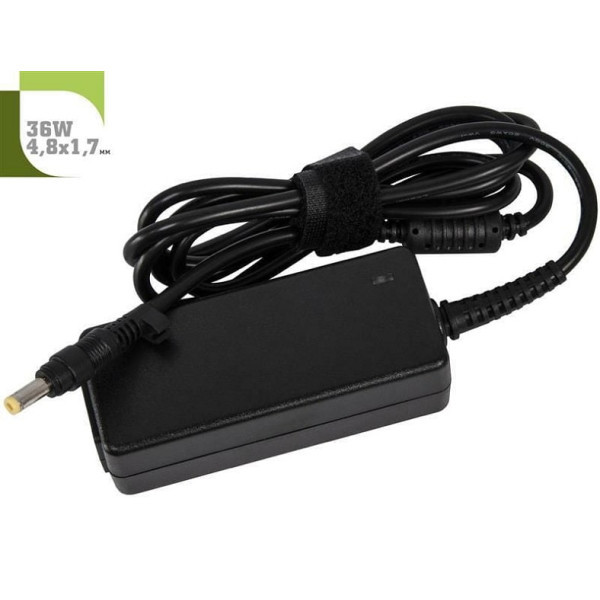 DM Блок живлення 1StCharger для ноутбука Asus 12V 36W 3A 4.8х1.7мм + каб.жив. (AC1STAS36WD2) (Код то Харків - зображення 2