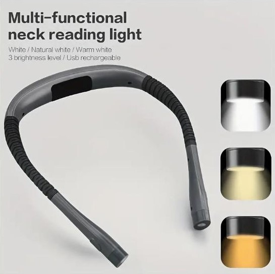 LED-ліхтарик на шию, акумуляторний, час роботи до 10 годин Київ - зображення 8