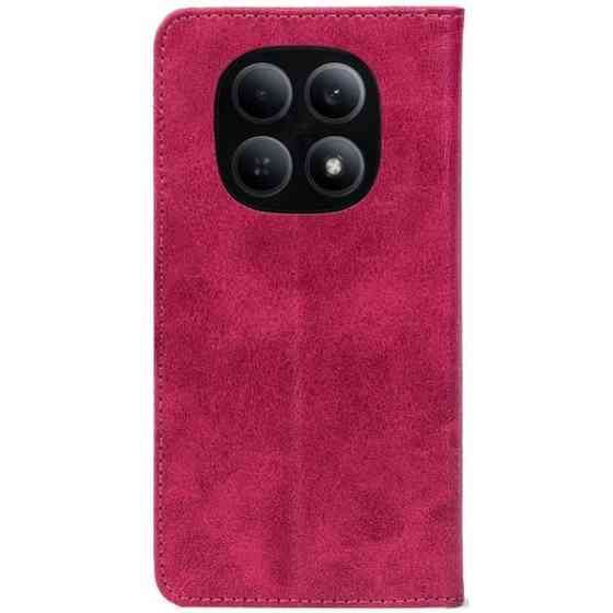 Чохол-книжка Crazy Horse Clasic для Xiaomi Redmi Note 15 5G/Poco M8 5G Magenta (Strong) Харків