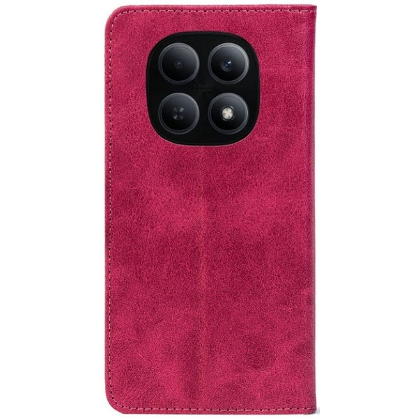 Чохол-книжка Crazy Horse Clasic для Xiaomi Redmi Note 15 5G/Poco M8 5G Magenta (Strong) Харків - зображення 2
