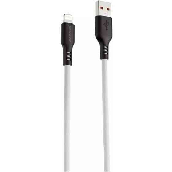 Кабель Proove Rebirth USB to Lightning 2.4A 1m Black-White (CCRE60001102) (Код товару:40737) Харьков