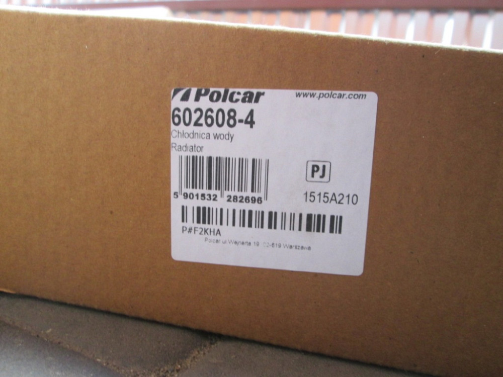 Радиатор охлаждения двигателя Opel Vivaro 2.5 dCi 2000-2006 Ковель - изображение 3