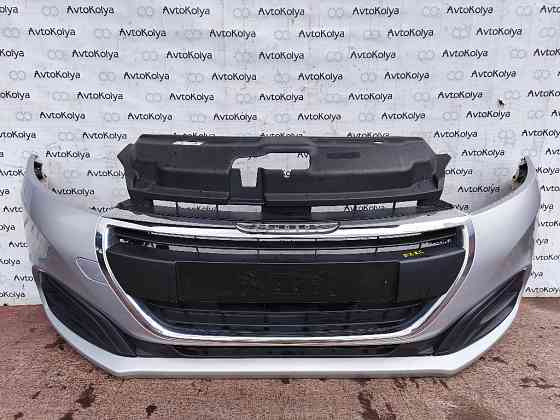 Бампер передний в сборе Peugeot 208 Lift 2015-2019 (9810513777) Ковель