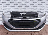 Бампер передний в сборе Peugeot 208 Lift 2015-2019 (9810513777) Ковель