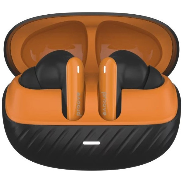 Bluetooth-гарнітура Proove Blitz II TWS with Hybrid ANC (APP) Black/Orange (TWBL2001AP20) Харків - зображення 1