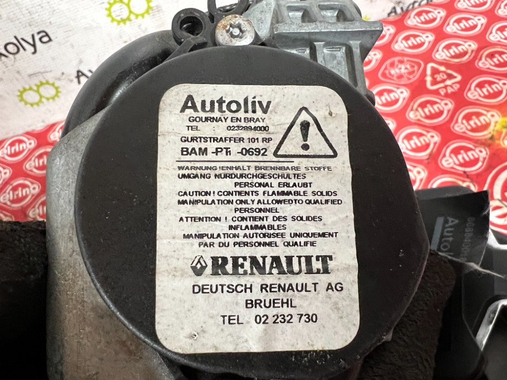 Ремень безопасности передний левый Renault Master III 2010-2024 (868840018R) Ковель - зображення 2