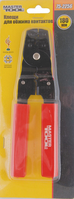 Клещи для обжима контактов MASTERTOOL 0.08-5.0 мм² 75-2256 Харьков - изображение 2