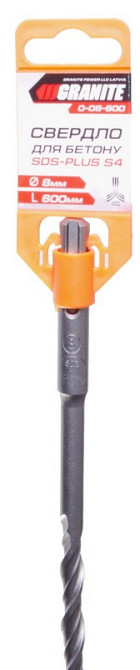 Сверло для бетона GRANITE SDS-PLUS S4 8х600 мм 0-08-600 Харків - зображення 2