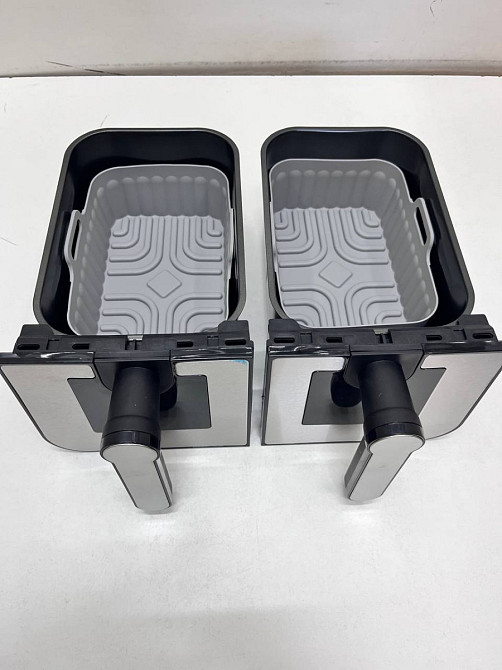 Аэрогриль мультипечь на два чаши с силиконовой формой в подарок Zepline ZP-0218 12 л 4200 Вт Київ - зображення 9