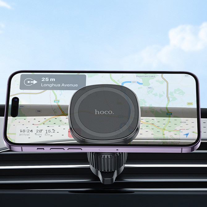 Автодержатель Hoco H34 Cheeatag magnetic ring (air outlet) Херсон - изображение 7