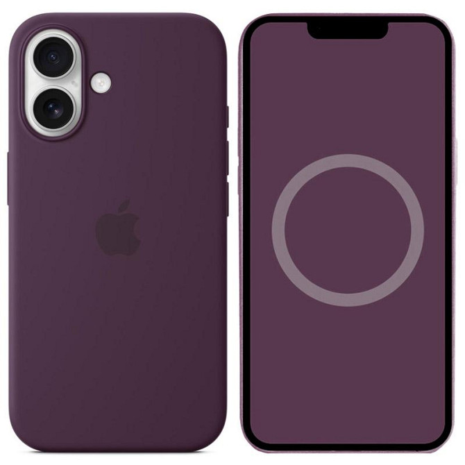 Чехол Silicone case (AAA) with Magsafe and Animation для Apple iPhone 16 (6.1") Херсон - изображение 5