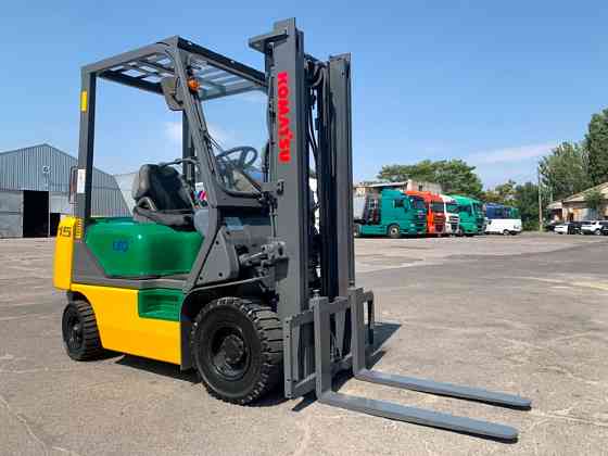 Вилковий автонавантажувач Komatsu з напрацюванням 1422 мотогодин. FG15C-16. Ужгород