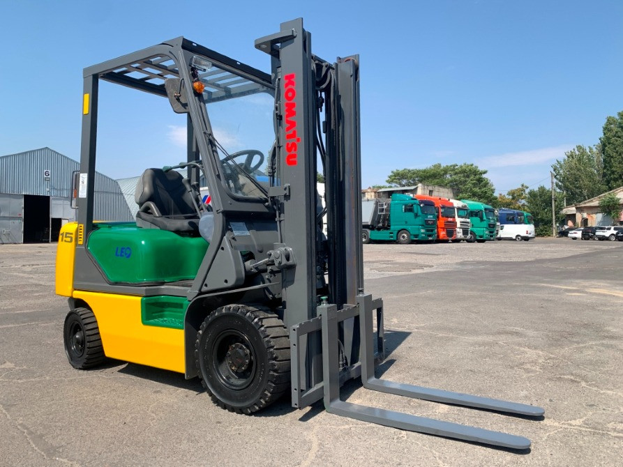 Вилковий автонавантажувач Komatsu з напрацюванням 1422 мотогодин. FG15C-16. Ужгород - зображення 6