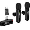Петличный беспроводной микрофон Hoco L20A Mini Voice (Lightning/Type-C) 60 mAh Херсон