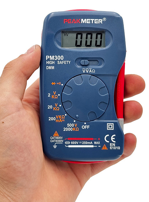 Мультиметр цифровой карманный PeakMeter  PM300 Харьков - изображение 6