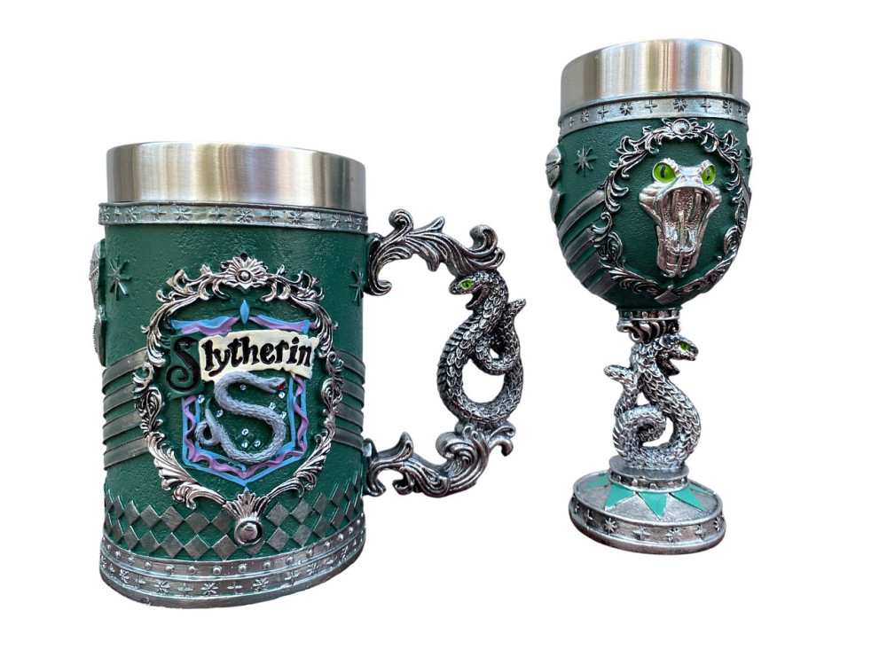 Подарочный набор Кухоль и Бокал 3 Слизерин (код 00766) Київ - зображення 1