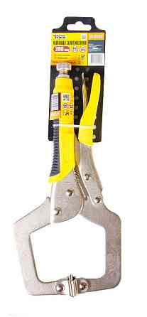 Клещи зажимные MASTERTOOL C-type 280 мм 07-0904 Харьков