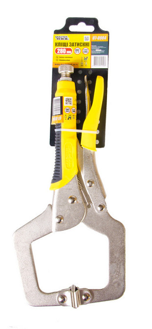 Клещи зажимные MASTERTOOL C-type 280 мм 07-0904 Харків - зображення 2