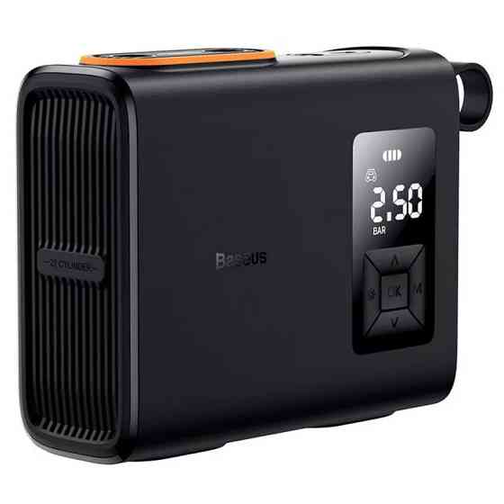 Автомобильный насос Baseus Mega EnergyPump Series Dual Cylinder 6000 mAh (CRNL060001) Херсон