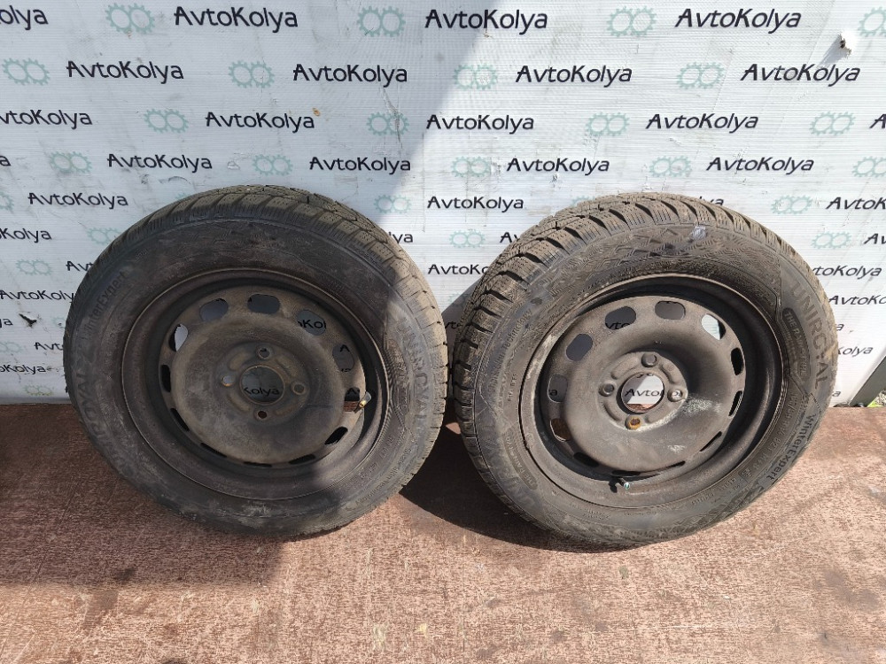 Диск с зимней шиной 185/65 R14 UniRoyal Winter Expert Ford Fusion 2002-2012 Ковель - изображение 1