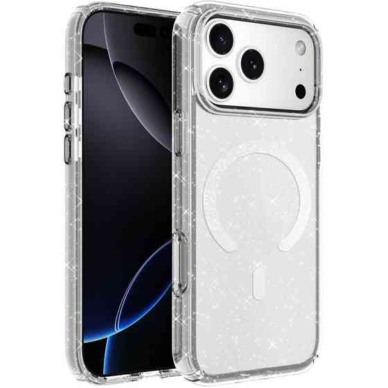 Чехол TPU Eclipse Sparkle Magnetic Fit для Apple iPhone 17 Pro Max (6.9") Херсон